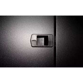 DSIT 18U Wall-Mount Server Cabinet with Metal Door, 600x450x900 mm, Black