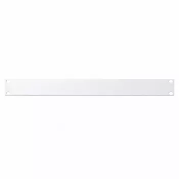DSIT 19 inch 1U vakpanel fehér DS-Blind1-W