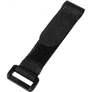DSIT újrafelhasználható tépőzáras kábelkötegelő, fekete, 150 mm, 1 csomag