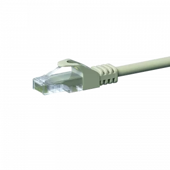 DSIT CAT 5e U/UTP hálózati patch kábel, 0,5 m, szürke, CCA, RJ45