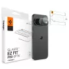 Spigen Optik Pro Glas.tR EZ Fit kameravédő 2 darabos csomag Google Pixel 11 Pro-hoz - átlátszó