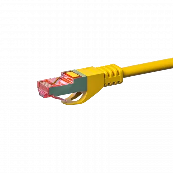 DSIT CAT 6 hálózati kábel LSOH - S/FTP - 10 méter - sárga (DC-S67-100)