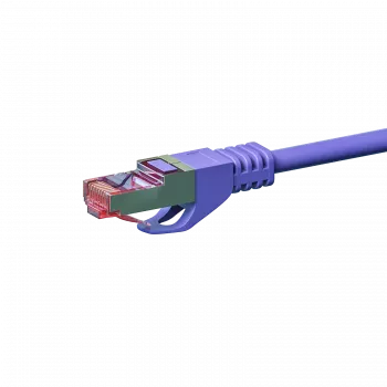 DSIT CAT 6 hálózati kábel LSOH - S/FTP - 15 méter - lila (DC-S68-150)
