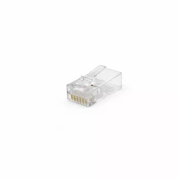 DSIT CAT5e UTP RJ45 dugó sodrott és tömör vezetékhez, 10 darabos csomag