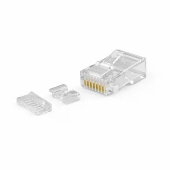 DSIT UTP RJ45 CAT6a hálózati dugó hajlékony kábelhez - 10 darabos csomag