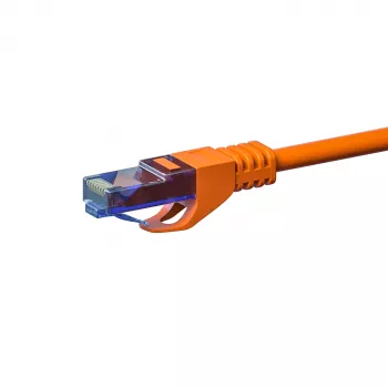 DSIT CAT6a hálózati kábel 100% réz U/UTP 3m narancssárga (DC-U6A6-030)
