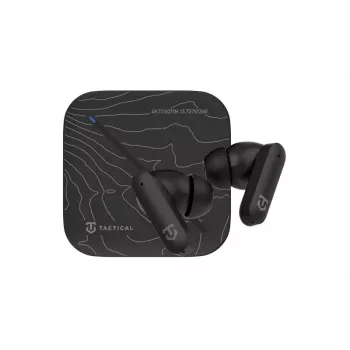 Tactical StrikePods Bahna CrudeOil True Wireless ANC fülhallgató alacsony késleltetésű móddal, IPX5, 35h akkumulátor, Bluetooth 5.3, érintésvezérlés, USB-C