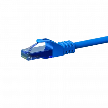 DSIT CAT6a U/UTP 100% réz patch kábel - 20m, kék, 10GbE, 500MHz