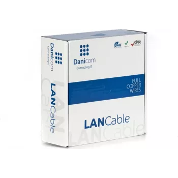DSIT DANICOM CAT6 UTP 50m tömör vezeték LSZH (Dca) kábel