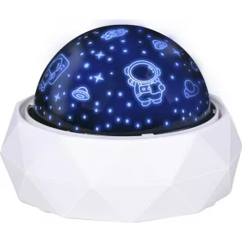 GRUNDIG LED csillagvetítő éjjeli lámpa forgó csillagképekkel