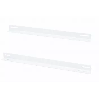 DSIT 19 inch rack sín 450 mm mély fali szekrényekhez - fehér