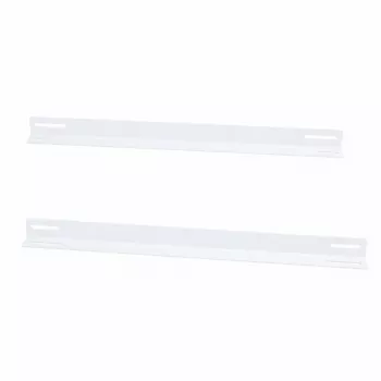DSIT 19 inch rack sín 450 mm mély fali szekrényekhez - fehér