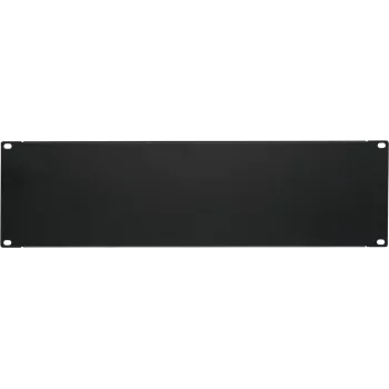 DS-IT 19 inch vakpanel 3U fekete acél takarólemez (DS-Blind3)