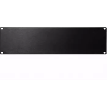 DS-IT 19 inch vakpanel 3U fekete acél takarólemez (DS-Blind3)