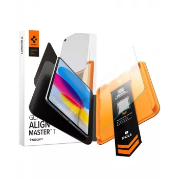 Spigen AlignMaster Glass.tR edzettüveg kijelzővédő iPad 10,9 inch (10. generáció 2022) és iPad 11 inch (11. generáció 2025) - átlátszó