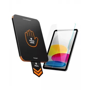 Spigen AlignMaster Glass.tR edzettüveg kijelzővédő iPad 10,9 inch (10. generáció 2022) és iPad 11 inch (11. generáció 2025) - átlátszó