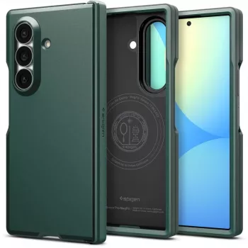 Spigen Tough Armor Pro MagSafe tok Samsung Galaxy Z Fold 8 Ultra-hoz - Abyss Green