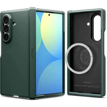 Spigen Tough Armor Pro MagSafe tok Samsung Galaxy Z Fold 8 Ultra-hoz - Abyss Green