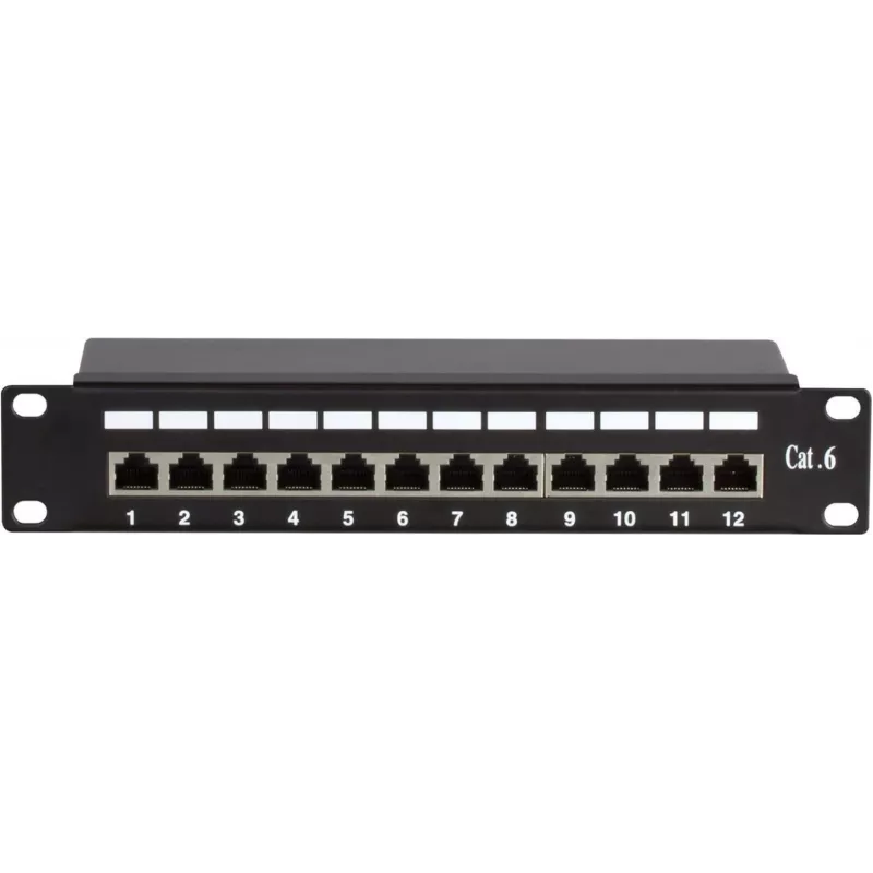 DSIT DS-10Patch6-12FTP 10 inch 12 portos FTP CAT6 patchpanel