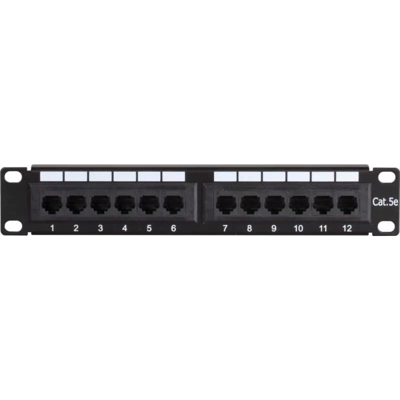 DSIT DS-10Patch5-12UTP 10 inch 12 portos UTP CAT 5e patchpanel
