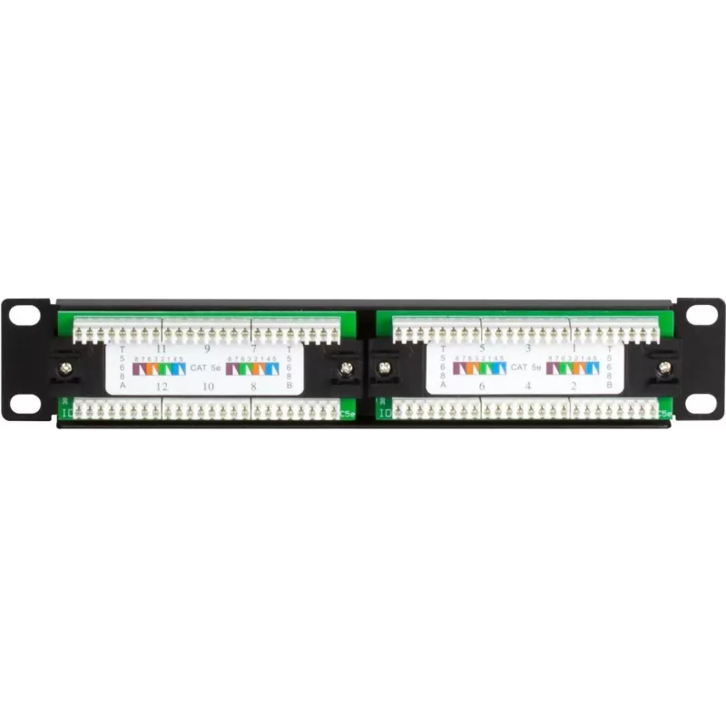 DSIT DS-10Patch5-12UTP 10 inch 12 portos UTP CAT 5e patchpanel