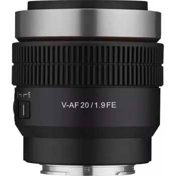 Samyang V-AF 20mm T1.9 objektív Sony-hoz (F1213506101)