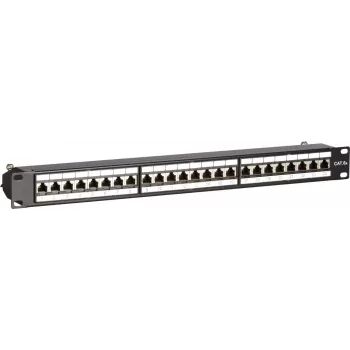 DSIT CAT 6a STP 24 portos 19 inch rack patchpanel