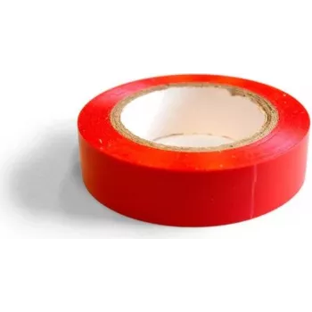 DSIT DC-Tape-Red 10m piros PVC szigetelőszalag 19mm
