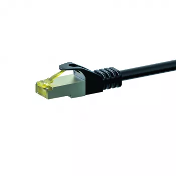 DSIT Cat.7 S/FTP PiMF RJ45 hálózati patchkábel, 30 m, fekete