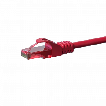 DSIT CAT6 hálózati kábel 100% réz U/UTP 2m piros (DC-65-020)