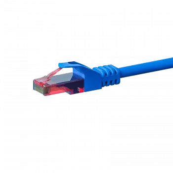 DSIT CAT6 hálózati kábel 100% réz - U/UTP - 30 m - kék (DC-64-300)