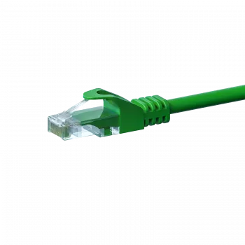 DSIT CAT5e U/UTP hálózati patch kábel, 20 m, zöld, 100% réz, RJ45, Gigabit Ethernet, 100 MHz