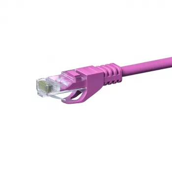 DSIT CAT5e hálózati kábel U/UTP 20 m rózsaszín 100% réz (DC-59-200)