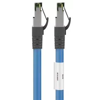 DSIT Cat8 S/FTP PiMF RJ45 hálózati patch kábel 1 m kék