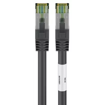 DSIT RJ45 hálózati kábel S/FTP PiMF CAT 8 kábel fekete 2 m