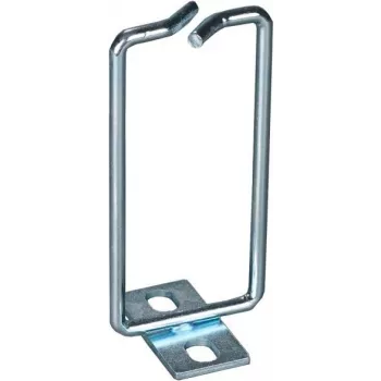 DSIT kábelgyűrű 40 x 80 mm DS-Cablering-2 - fekete, porszórt acél kábelmenedzsment kampó 19 inch rackekhez