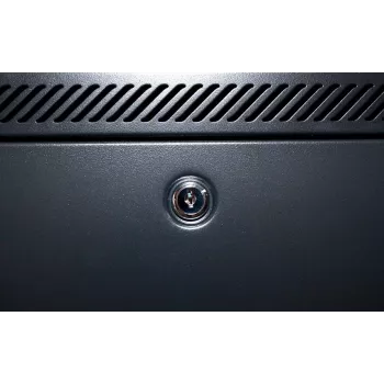 DSIT 22U 19 inch szerver szekrény perforált elülső ajtóval 600x1200x1200 mm fekete