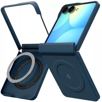 SPIGEN AirSkin Aramid MagSafe tok Samsung Galaxy Z Flip 8 készülékhez - navy