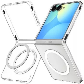 SPIGEN AirSkin MagSafe Galaxy Z Flip 8 tok átlátszó/fehér