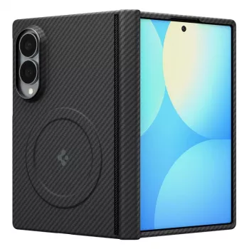 Spigen AirSkin Aramid MagSafe tok Samsung Galaxy Z Fold 8 készülékhez - fekete