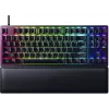 Razer Huntsman V2 Tenkeyless vezetékes optikai gamer billentyűzet, Clicky Purple Switches, nordic kiosztás, RGB, fekete (RZ03-03941300-R3N1)