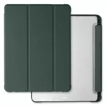 Mercury átlátszó hátlap tok iPad Pro 11 M4 2024 / M5 2025-höz - sötétzöld