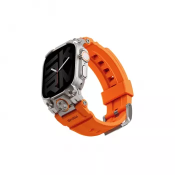 Skinarma Talon szíj Apple Watch Ultra 49 mm-hez, narancssárga