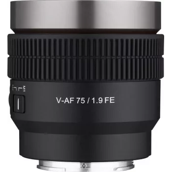 Samyang V-AF 75mm T1.9 FE objektív Sony-hoz (F1414806101)