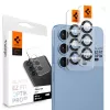 Spigen Optik Pro Glas.tR EZ Fit kameravédő 2 darabos csomag Samsung Galaxy S25-höz - fekete