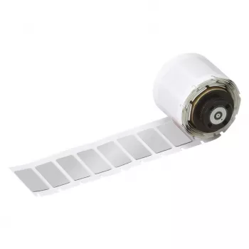 BRADY M710 címkenyomtató címkék - fehér poliészter, 31,75 mm x 25,4 mm, állandó tapadás, 2500 címke/tekercs