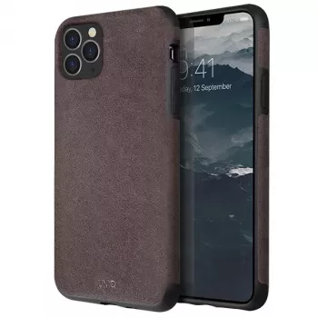 UNIQ Sueve iPhone 11 Pro tok folyékony szilikonból, taupe warm grey