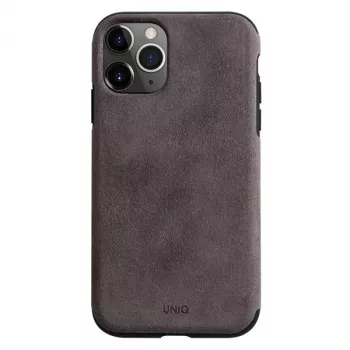 UNIQ Sueve iPhone 11 Pro tok folyékony szilikonból, taupe warm grey