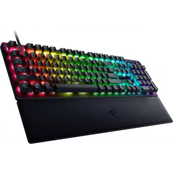 Razer Huntsman V3 Pro vezetékes gamer billentyűzet, nordikus elrendezés, analóg optikai kapcsolók, fekete (RZ03-04970600-R3N1)