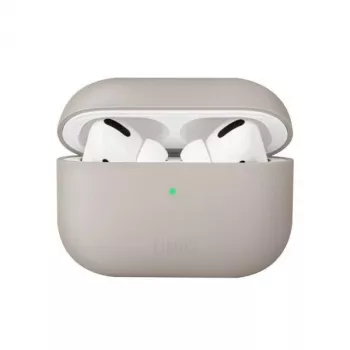 UNIQ Lino szilikon tok Apple AirPods Pro készülékhez - bézs ivory